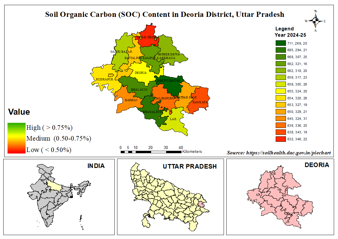 Deoria Map